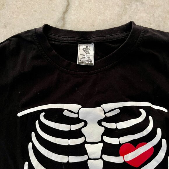 Maternity Halloween costume t-shirts baby boy skeleton - Picture 4 of 4